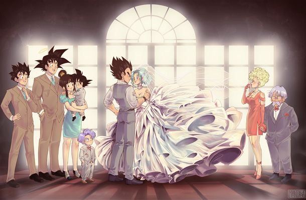 Dragon  Ball  Z -  Wedding Party
