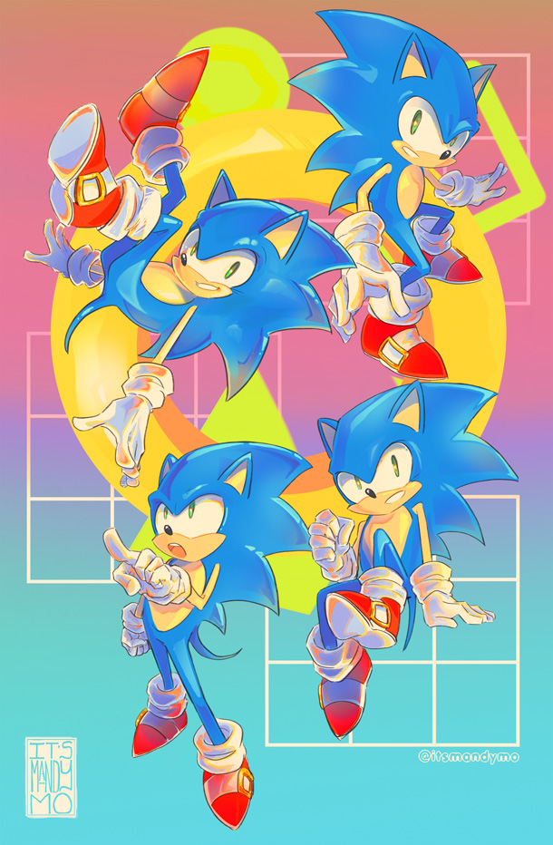 Sonic -  Sonic Vaporwave