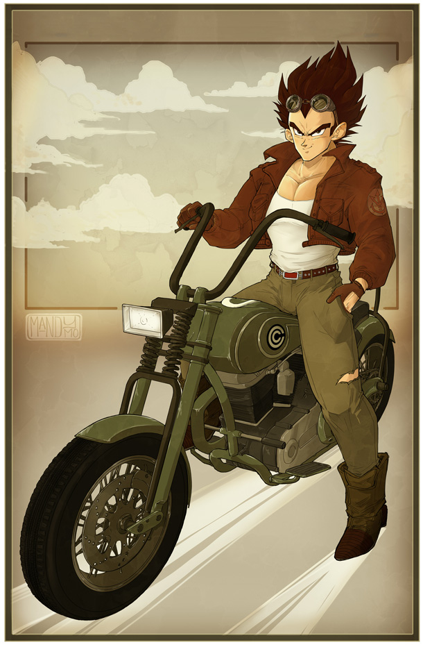 Dragonball  Z -  Bike Vegeta