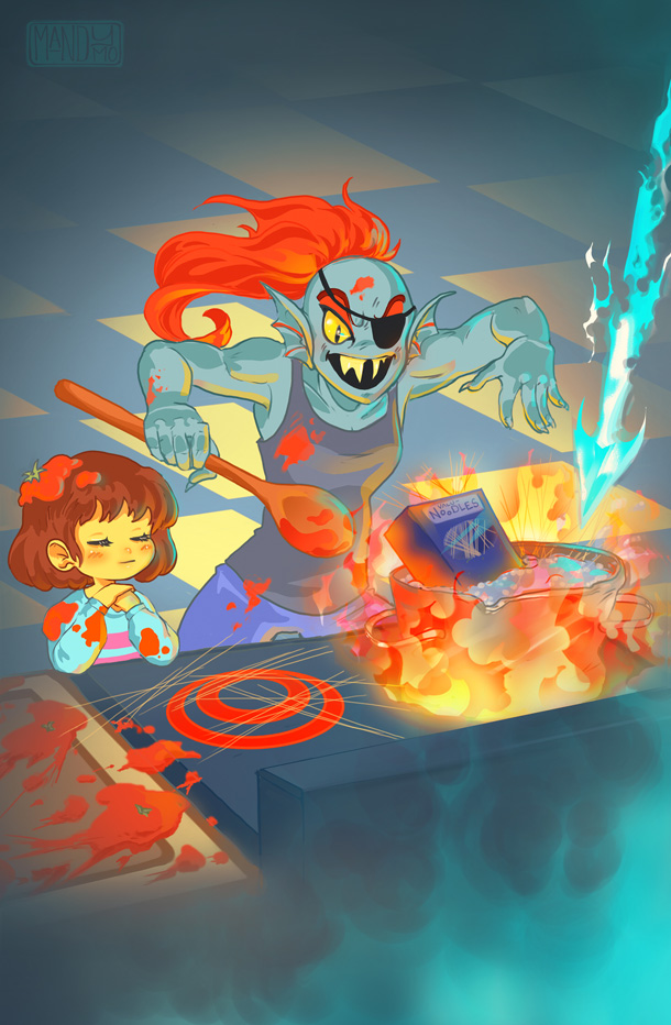 Undertale -  Cookin' With Undyne