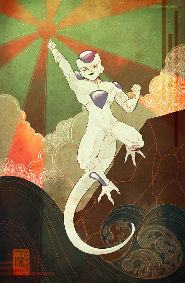 Dragonball  Z -  Tarot Frieza